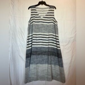 J. Jill Striped Dress